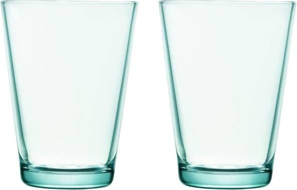 Iittala Kartio Water Green Dricksglas 40cl 2st