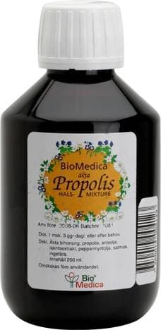 Biomedica Propolis Halsmixtur 200ml