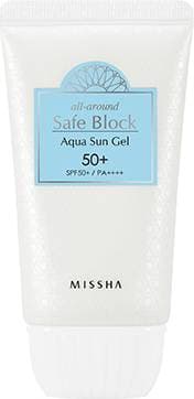 Missha All Around Safe Block Aqua Sun Gel SPF50+ PA++++ 50ml