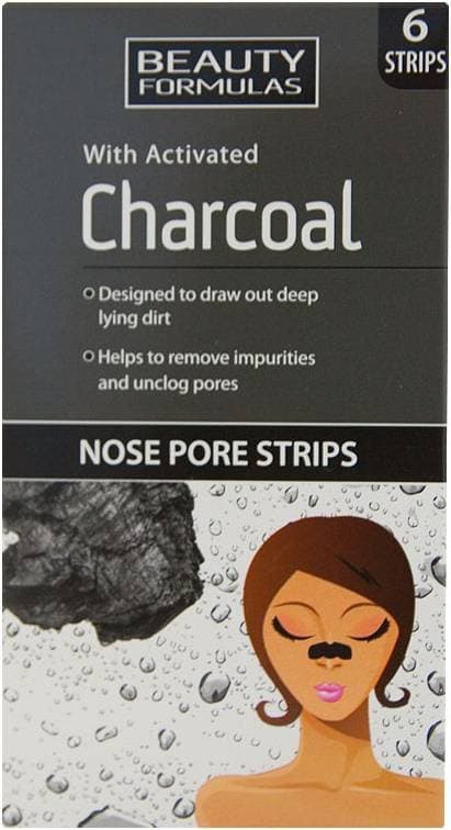 Beauty Formulas Charcoal Nose Pore Strips 6-pack