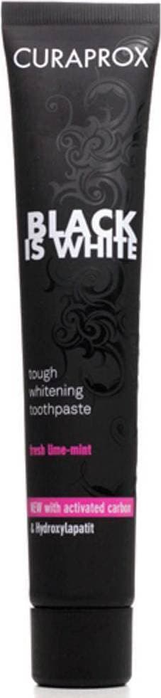 Curaprox Charcoal Whitening Toothpaste Black is White 90ml