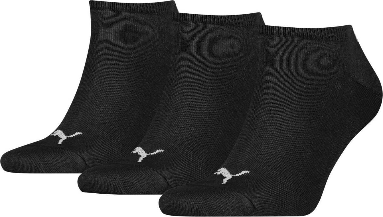 Puma Trainer Socks 3-pack - Black