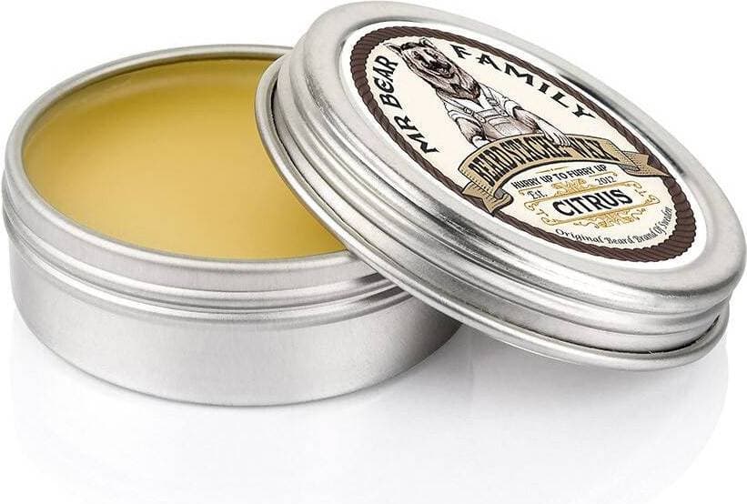 Mr Bear Beard Stache Wax Citrus 30ml
