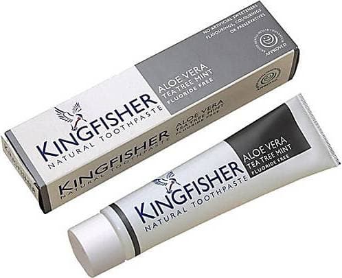 Kingfisher Aloe Vera Tea Tree Mint Fluoride Free Toothpaste 100ml