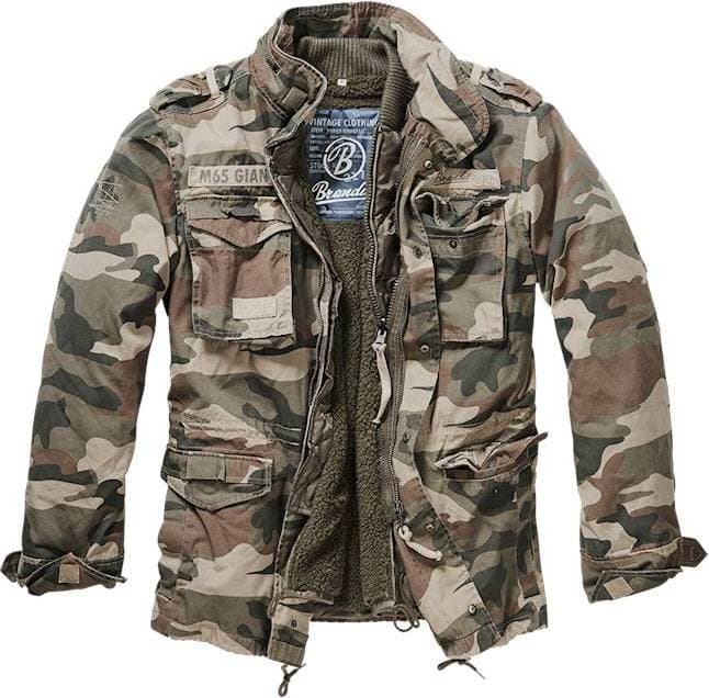 Brandit M65 Giant Jacket - Woodland Light