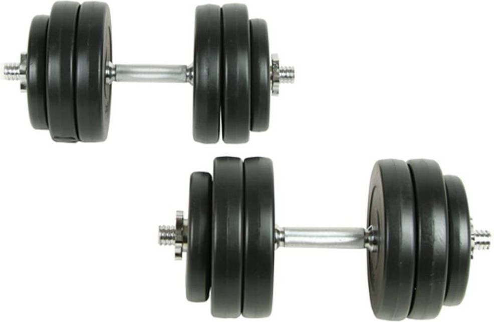 vidaXL Dumbbell Set 30kg
