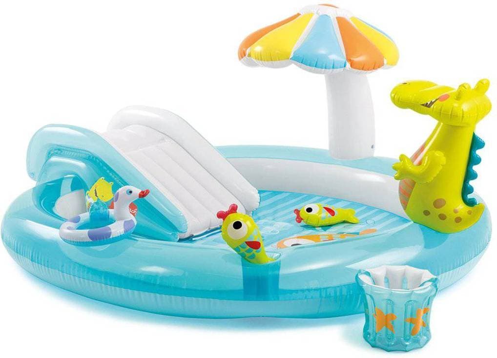 Intex Gator Inflatable Play Center w/ Slide