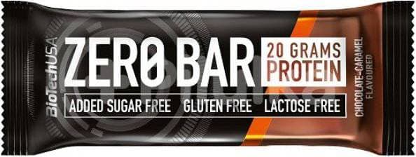 BioTechUSA Zero Bar Chocolate Caramel 50g 1 st