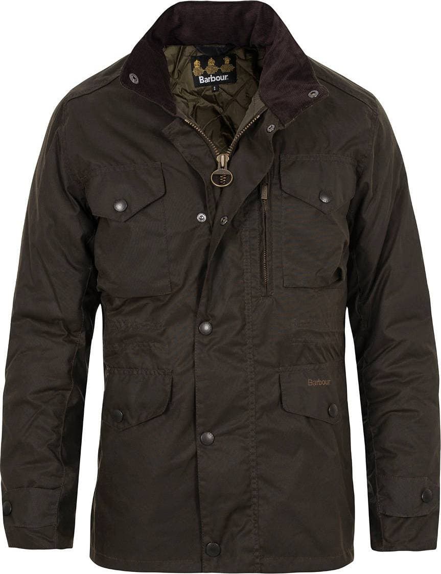 Barbour Sapper Wax Jacket - Olive