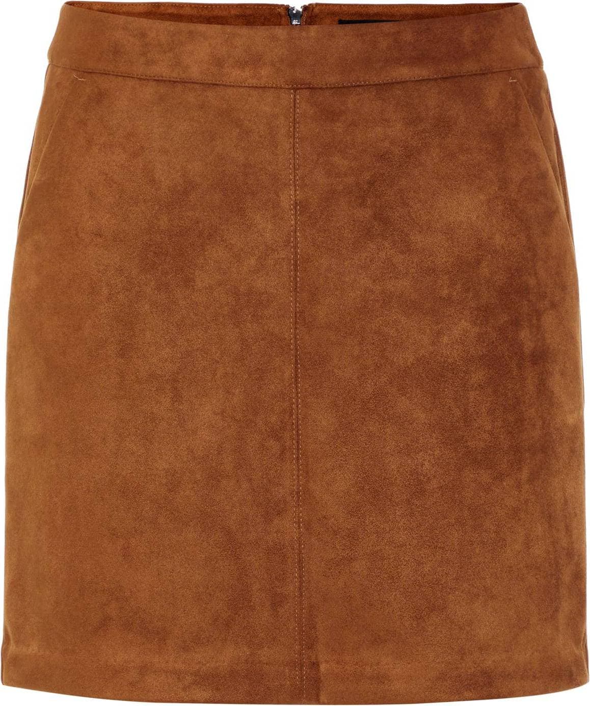 Vero Moda Short Skirt - Brown/Cognac