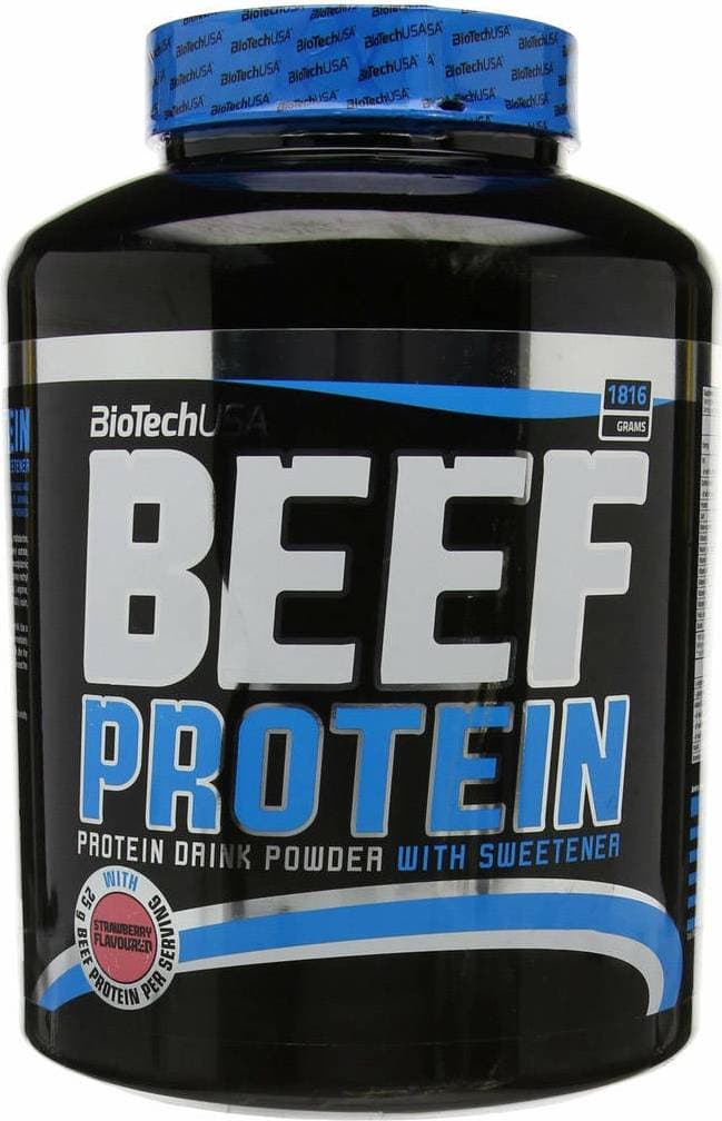 BioTechUSA Beef Protein Strawberry 1.816kg
