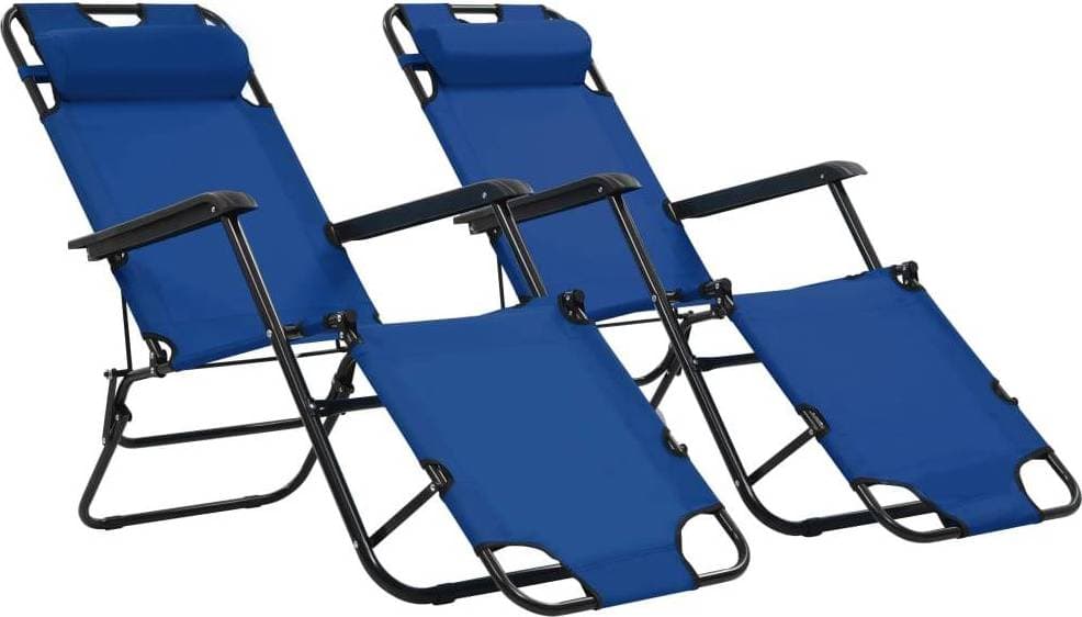 vidaXL Zero Gravity Chair 2-pack