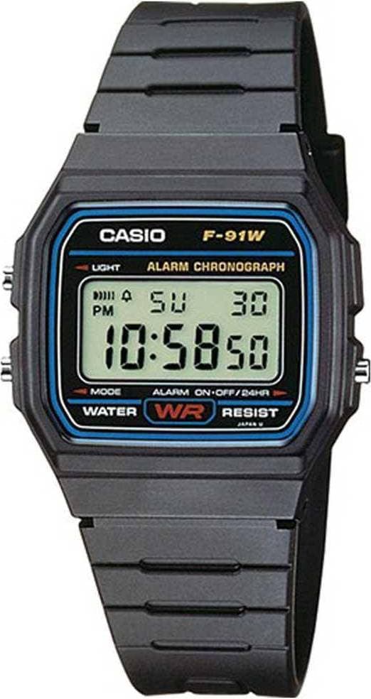 Casio Timepieces (F-91W-1YER)