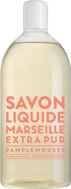 Compagnie de Provence Savon De Marseille Extra Pur Liquid Soap Pink Grapefruit Refill 1000ml