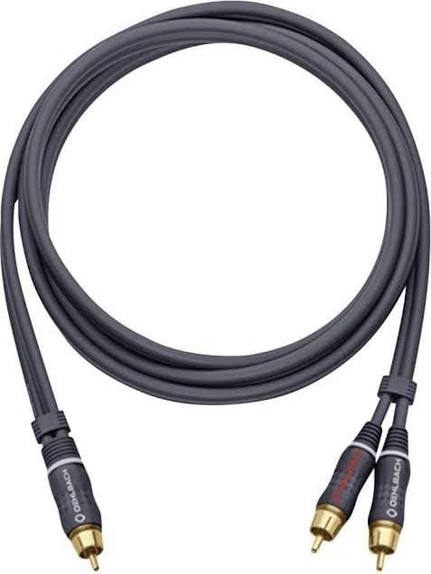 Oehlbach Booom! Y Subwoofer 2RCA - 1RCA 2m