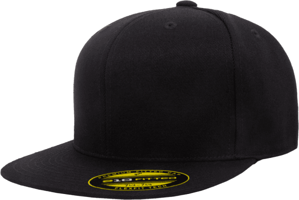 Flexfit 210 Premium Fitted Cap - Black