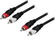Deltaco 2RCA - 2RCA M-M 0.5m