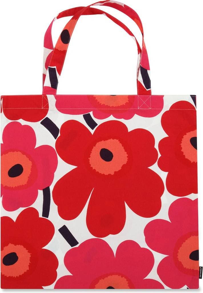 Marimekko Pieni Unikko Bag - White/Red