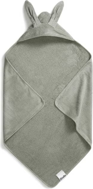 Elodie Details Hooded Towel Mineral Green Bunny