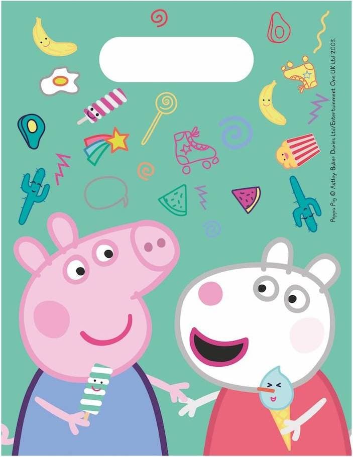 Gift Bags Peppa Pig 6-pack