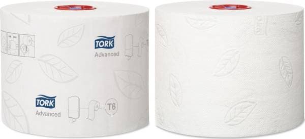 Tork Advanced Mid-Size T6 Toilet Roll 27-pack