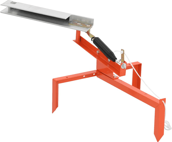 vidaXL Clay Pigeon Thrower Steel