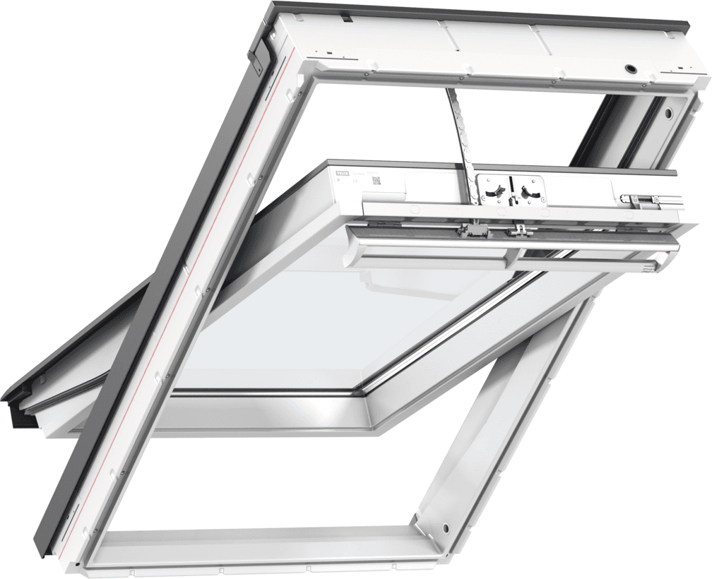 Velux GGU 006630 PK08 Aluminium, Trä Takfönster 3-glasfönster 94x140cm