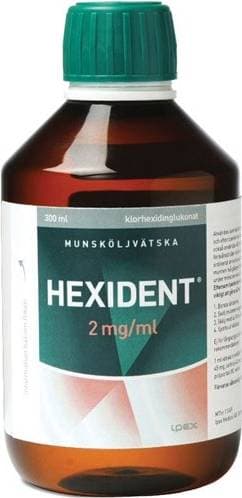 Hexident Munsköljvätska 2mg/ml 300ml
