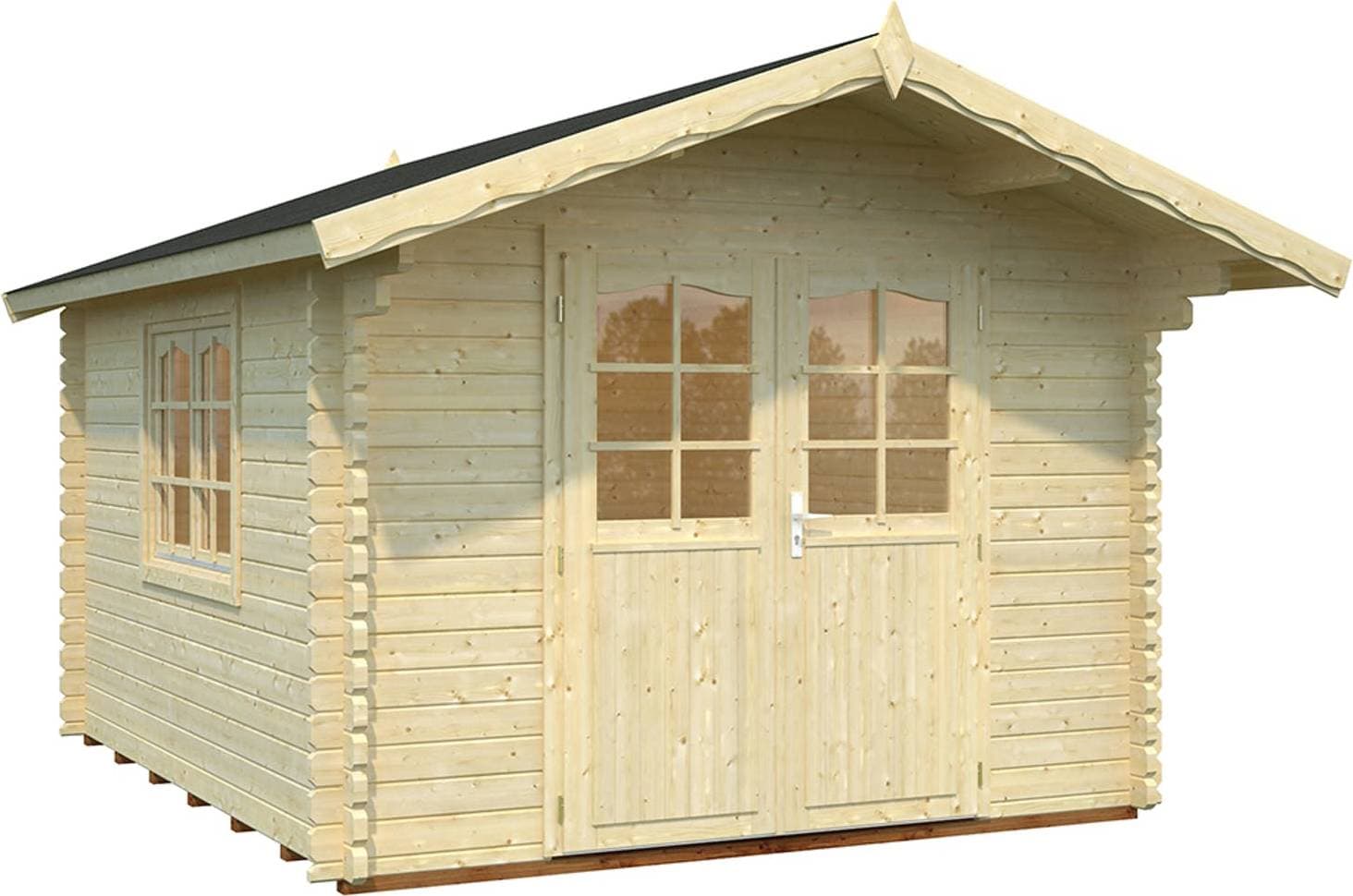 Palmako Sally 10.8 m² (Byggnadsarea 10.8 m²), Stugpaket