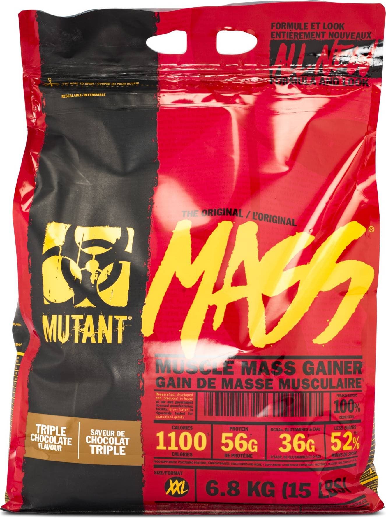 Mutant Mass Triple Chocolate 6.8kg