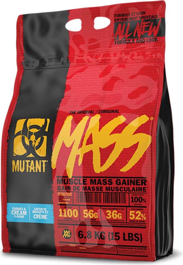 Mutant Muscle Mass Gainer Cookies & Cream 6800g