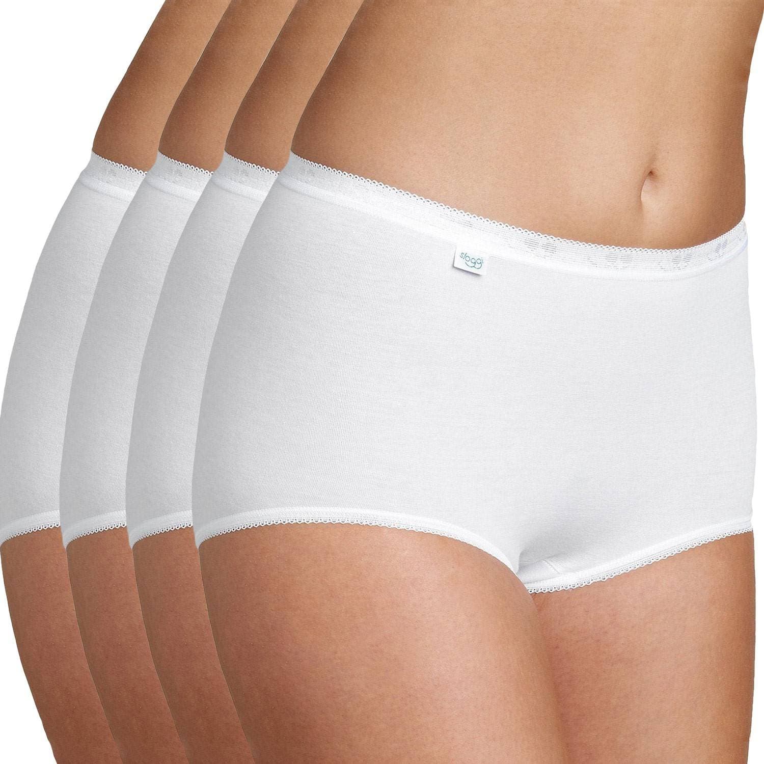 Sloggi Basic Plus Maxi 4-pack - White