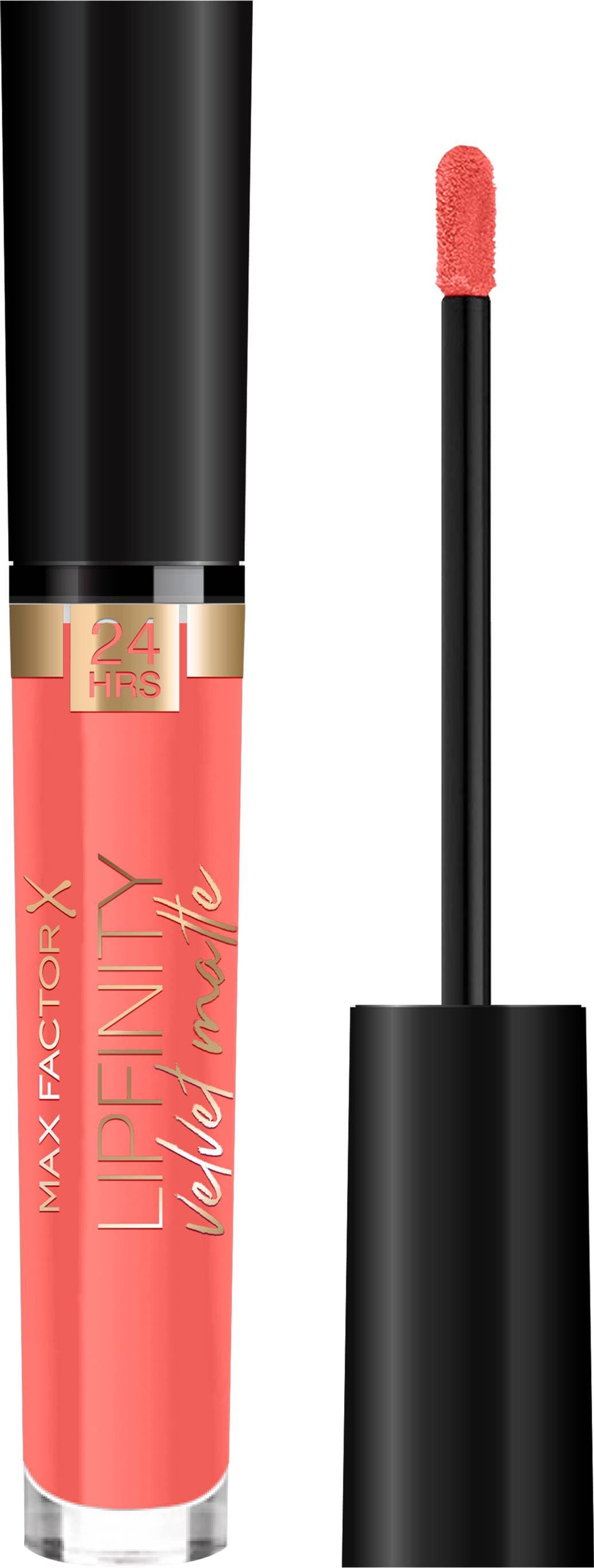 Max Factor Lipfinity Velvet Matte Lipstick #55 Orange Glow