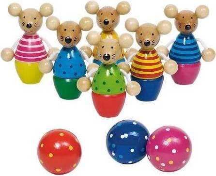 Goki Speedy Skittle Game Mice 56943
