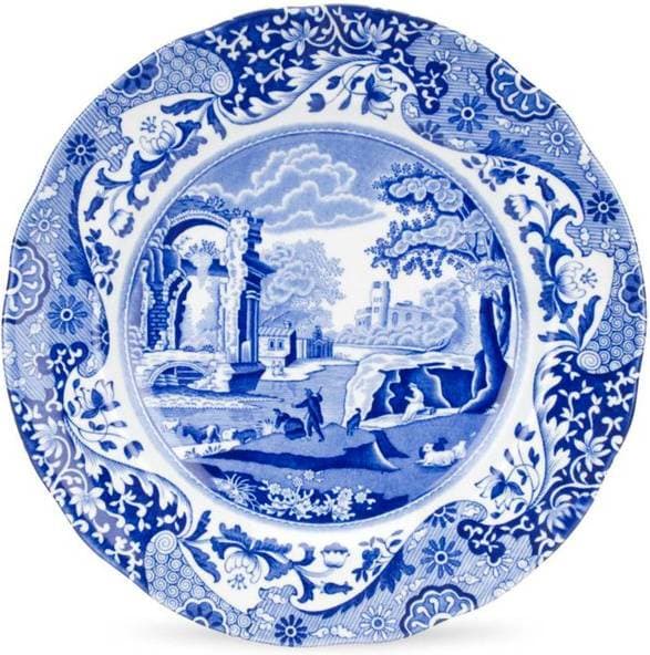 Spode Blue Italian Flat tallrik 23cm