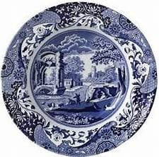 Spode Blue Italian Djup tallrik 23cm