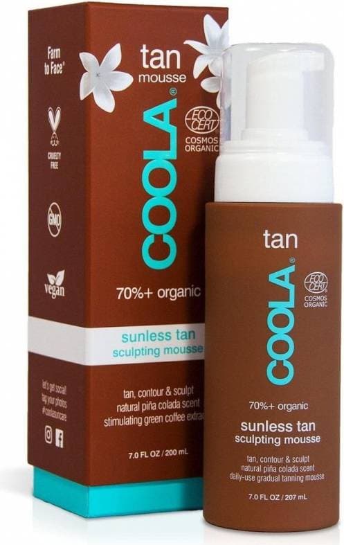 Coola Organic Sunless Tan Express Sculpting Mousse 207ml