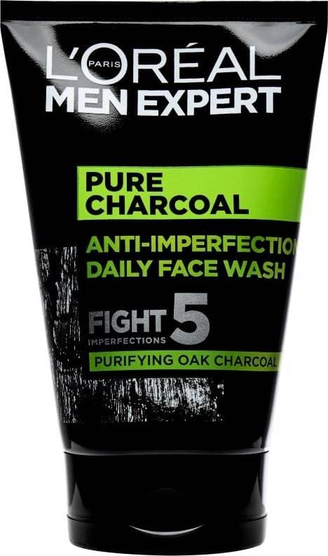 L'Oréal Paris Men Expert Pure Charcoal Anti-Imperfection Daily Face Wash 100ml