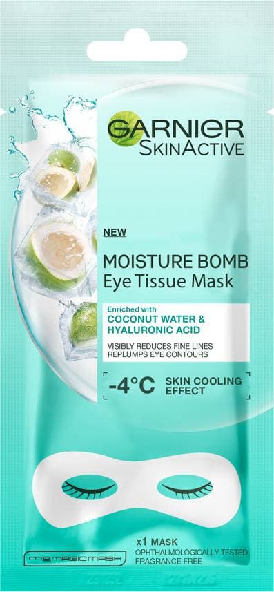 Garnier SkinActive Hydra Bomb Eye Tissue Mask Coconut Water & Hyaluronic Acid