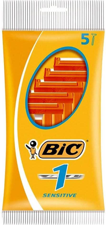 Bic 1 Sensitive 5-pack