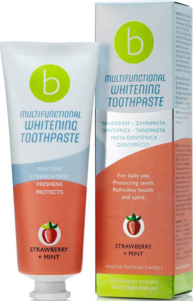 BeconfiDent Multifunctional Whitening Toothpaste Strawberry + Mint 75ml