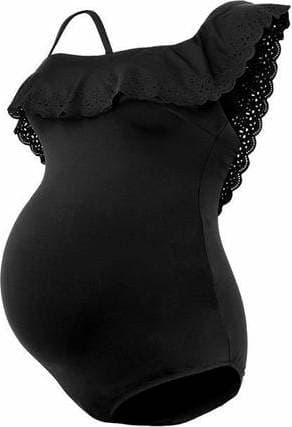 Cache Coeur Bloom Maternity Swimsuit Black (CAC-BM178)