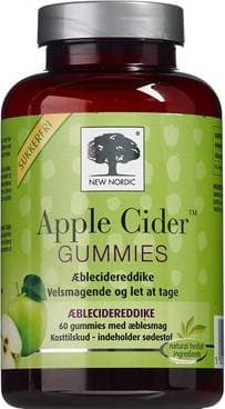 New Nordic Apple Cider Gummies 60 st