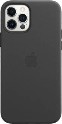 Apple Leather Case with MagSafe for iPhone 12 Pro Max Black