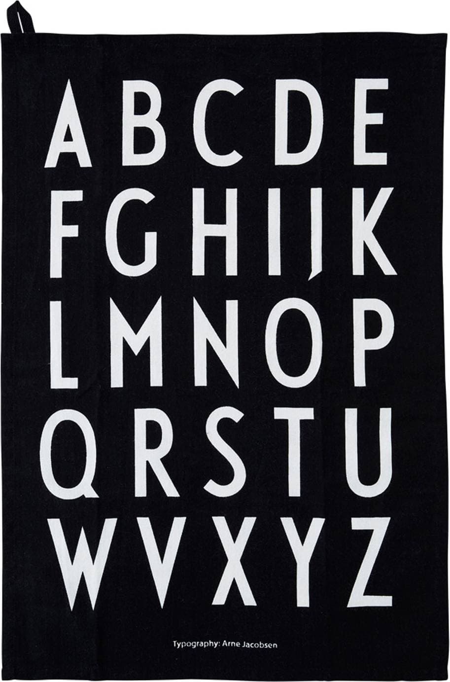 Design Letters Classic Diskduk Svart (60x40cm)