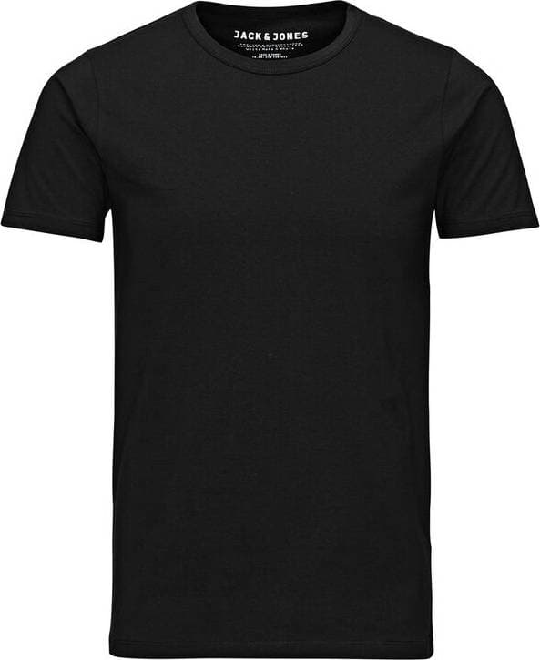 Jack & Jones Basic O-Neck Regular Fit T-Shirt - Black/Black