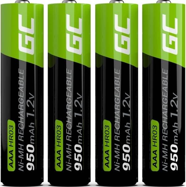 Green Cell HR03 4xAAA 950mah