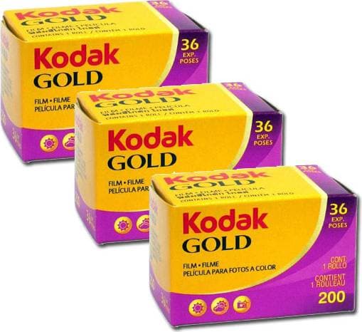 Kodak Gold 200 135-36 3 Pack