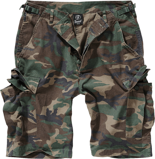 Brandit BDU Ripstop Shorts - Woodland