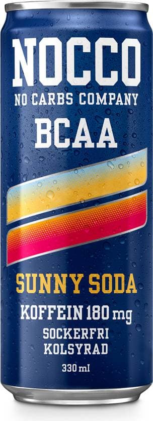 Nocco BCAA Sunny Soda Energy Drink 330ml 1 st